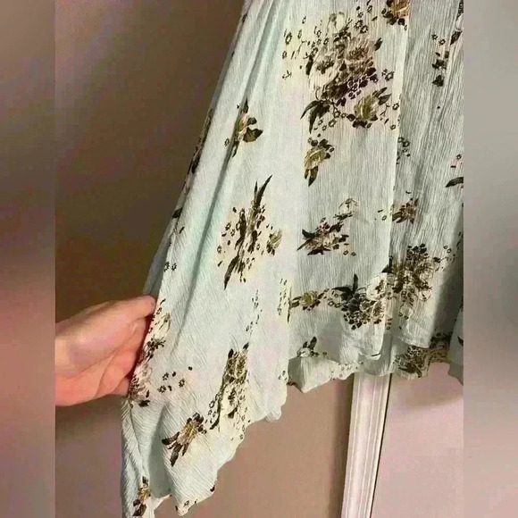 Free people swing tunic mint green with pockets sleeveless long line Small - Picture 7 of 11